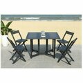 Safavieh Arvin Table & Chair Set - Black PAT7001C